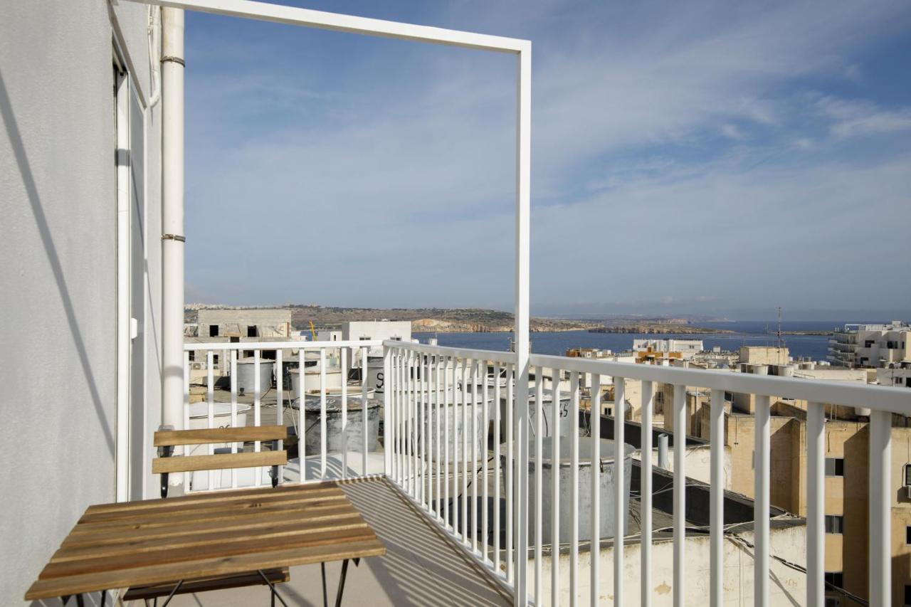 Hilltop Apartments - Stylish Comfort Living Close To The Sea, Bugibba เซนต์พอลส์เบย์ ภายนอก รูปภาพ