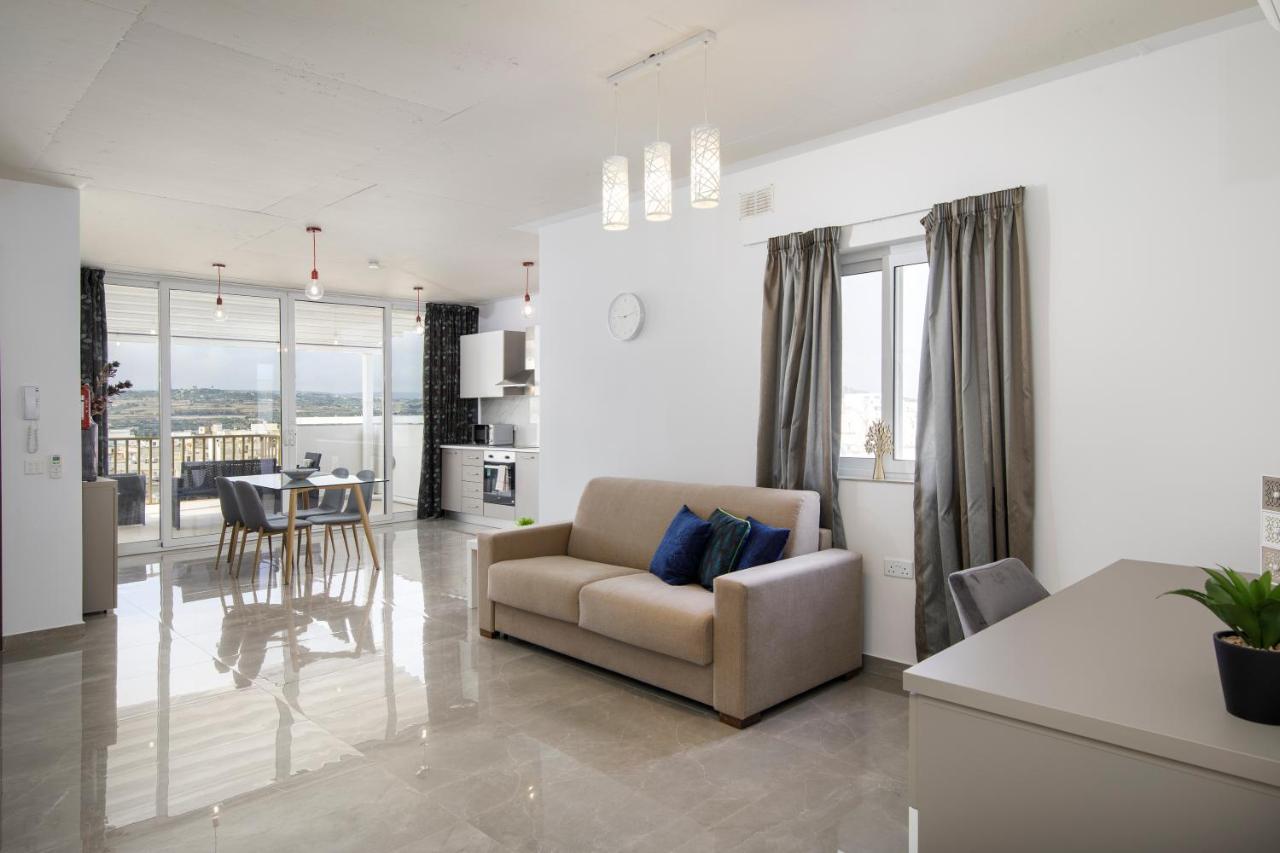 Hilltop Apartments - Stylish Comfort Living Close To The Sea, Bugibba เซนต์พอลส์เบย์ ภายนอก รูปภาพ