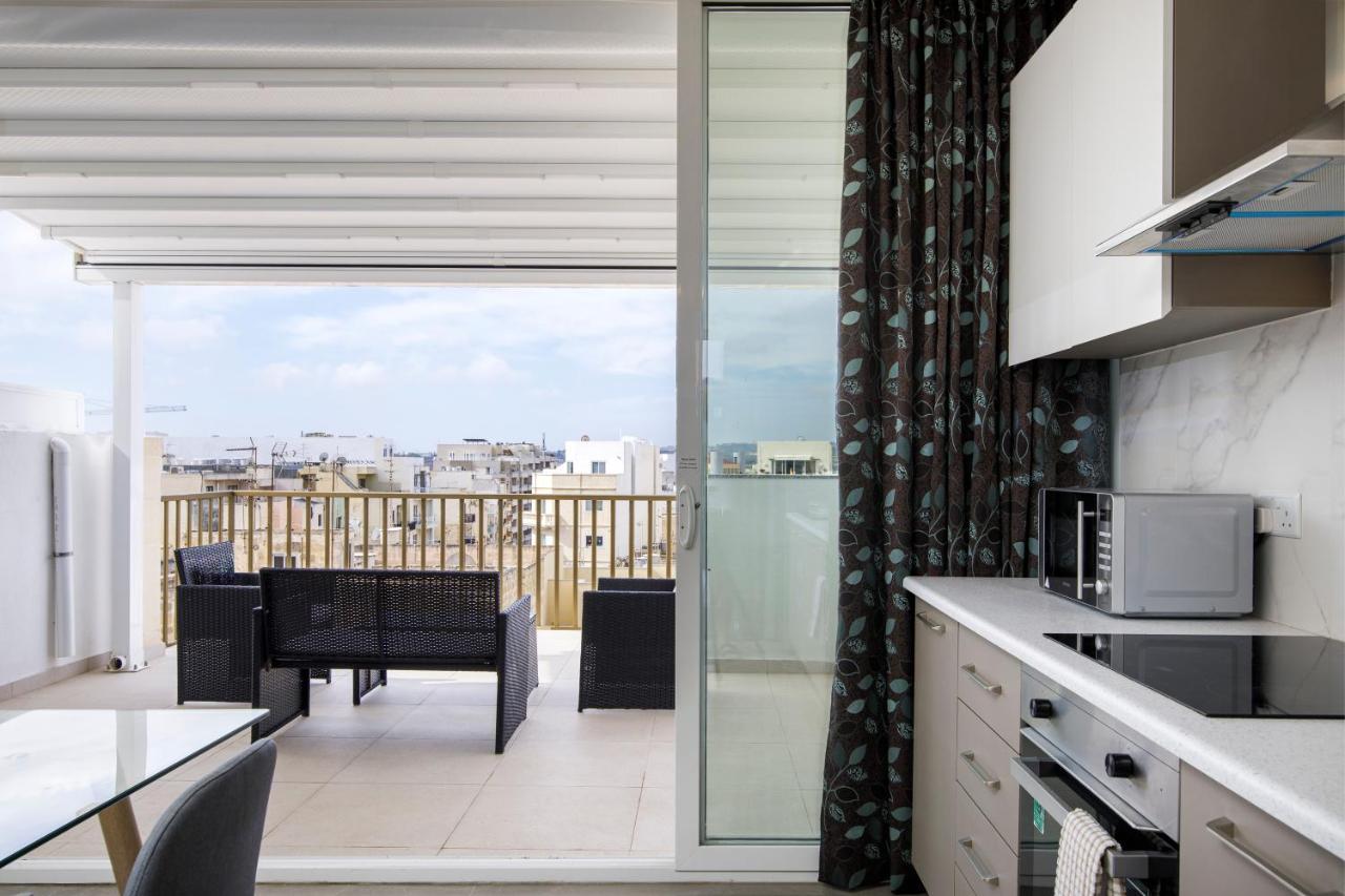 Hilltop Apartments - Stylish Comfort Living Close To The Sea, Bugibba เซนต์พอลส์เบย์ ภายนอก รูปภาพ